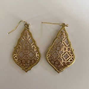 Kendra Scott Addie Earring in Gold/Rose Gold
